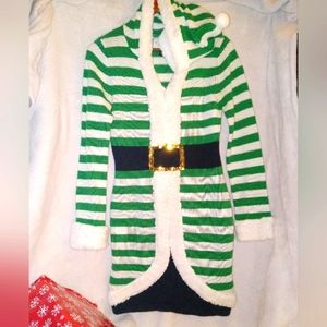 Christmas dress classy with long sleeves